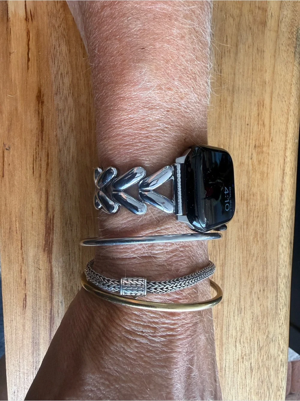 N/A polished silver